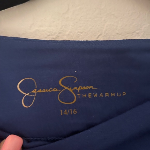 Jessica Simpson The Warmup Logo Legging EUC - Picture 4 of 5